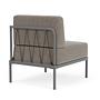 Hadley Outdoor Corner Module Sesame 2