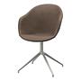 Adelaide Armchair Dining Chair Velvet Brown 0