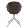 Adelaide Armchair Dining Chair Velvet Brown 3
