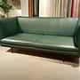 Nantes Sofa 2-seater Estoril leather dark green 1