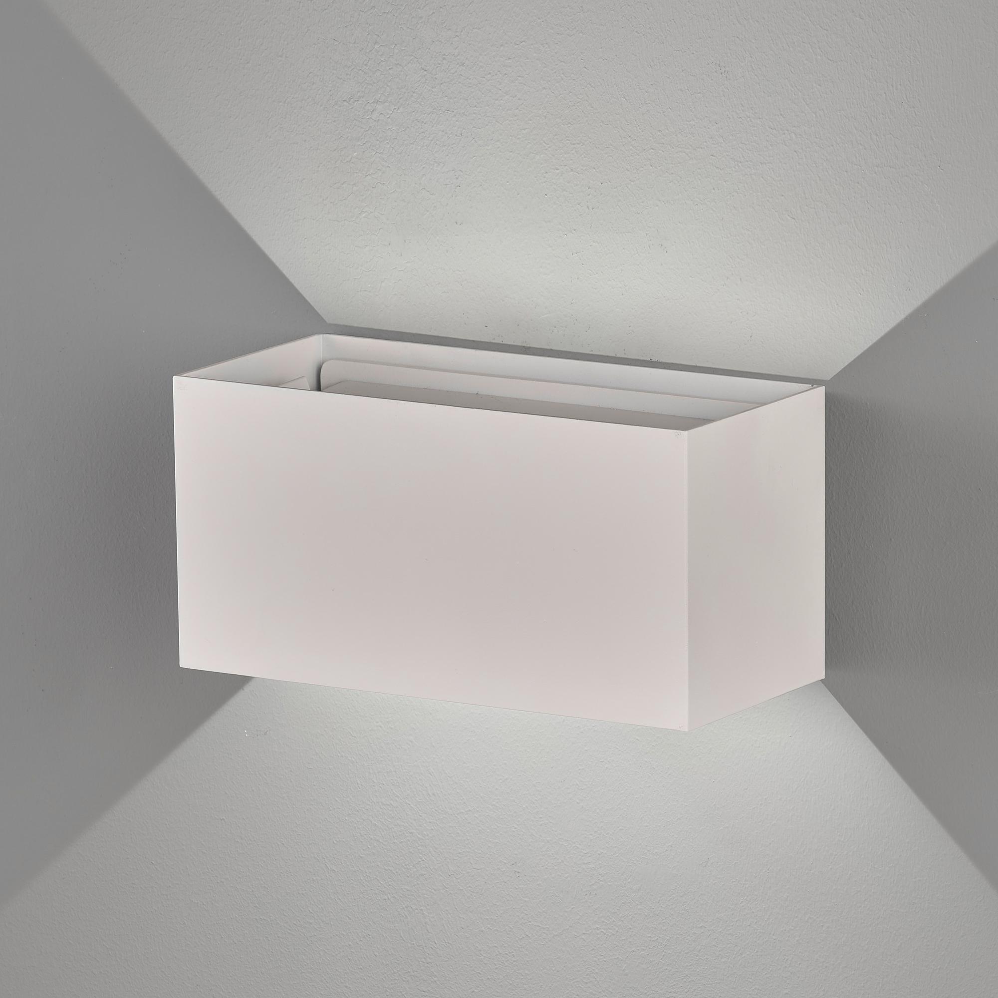 LED Wall Lamp Wallo Iron White 1