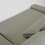 Trent Ecksofa Baumwolle-Leinenstoff Creme 7