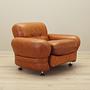Sessel Leder Braun 1970er Jahre 8