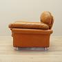Sessel Leder Braun 1960er Jahre 3