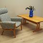 Dining table ash wood 1970s 5