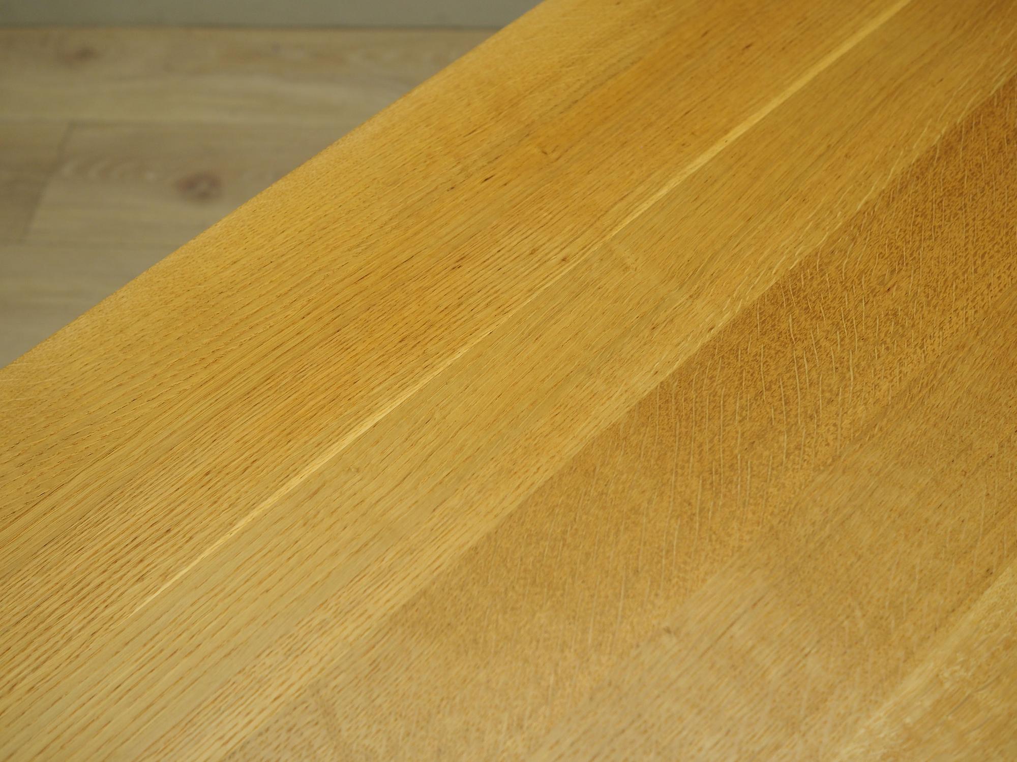 Dining table ash wood 1970s 7