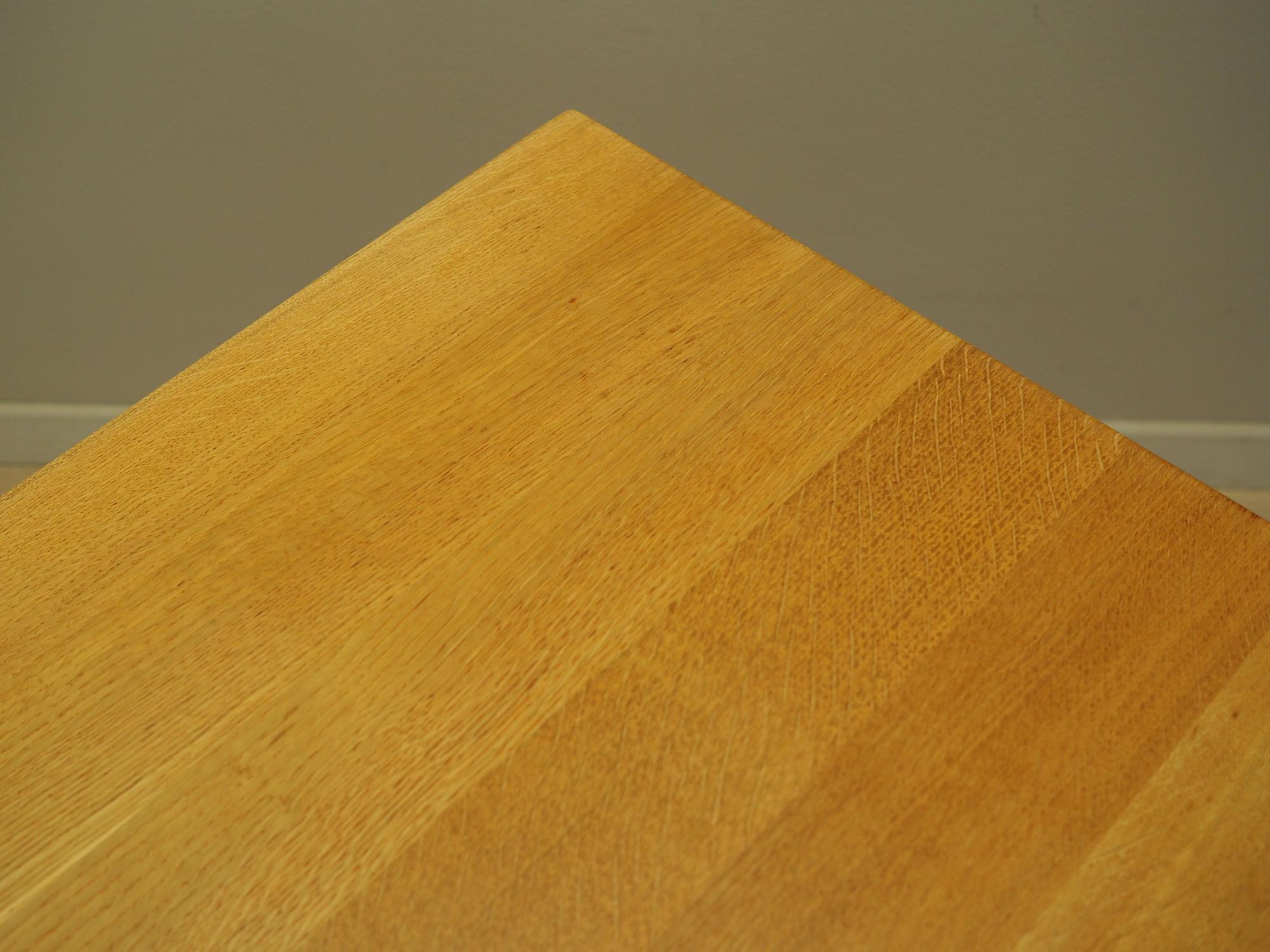 Dining table ash wood 1970s 9
