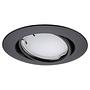 LED recessed light Coin RGBW Metal Black 1-light 4