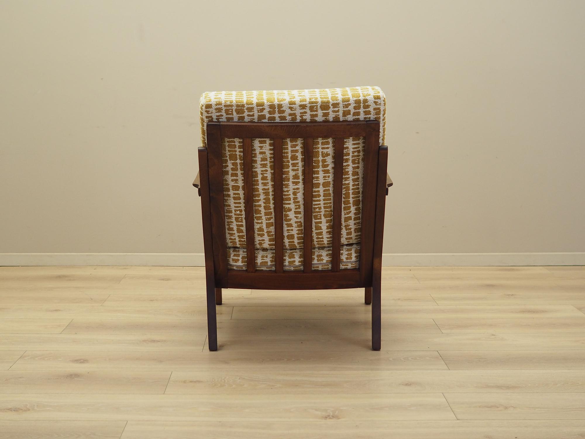 Armchair beech wood 1970s 5