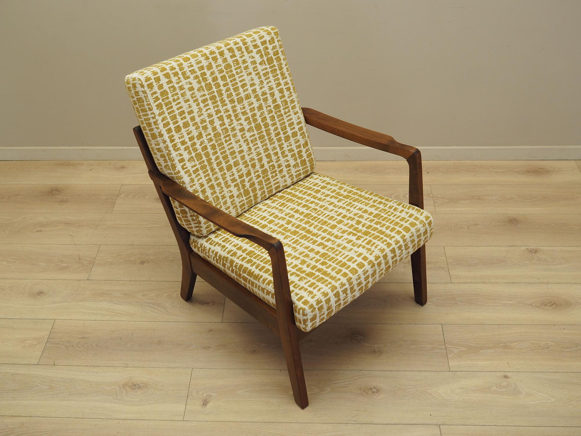 Armchair beech wood 1970s 7