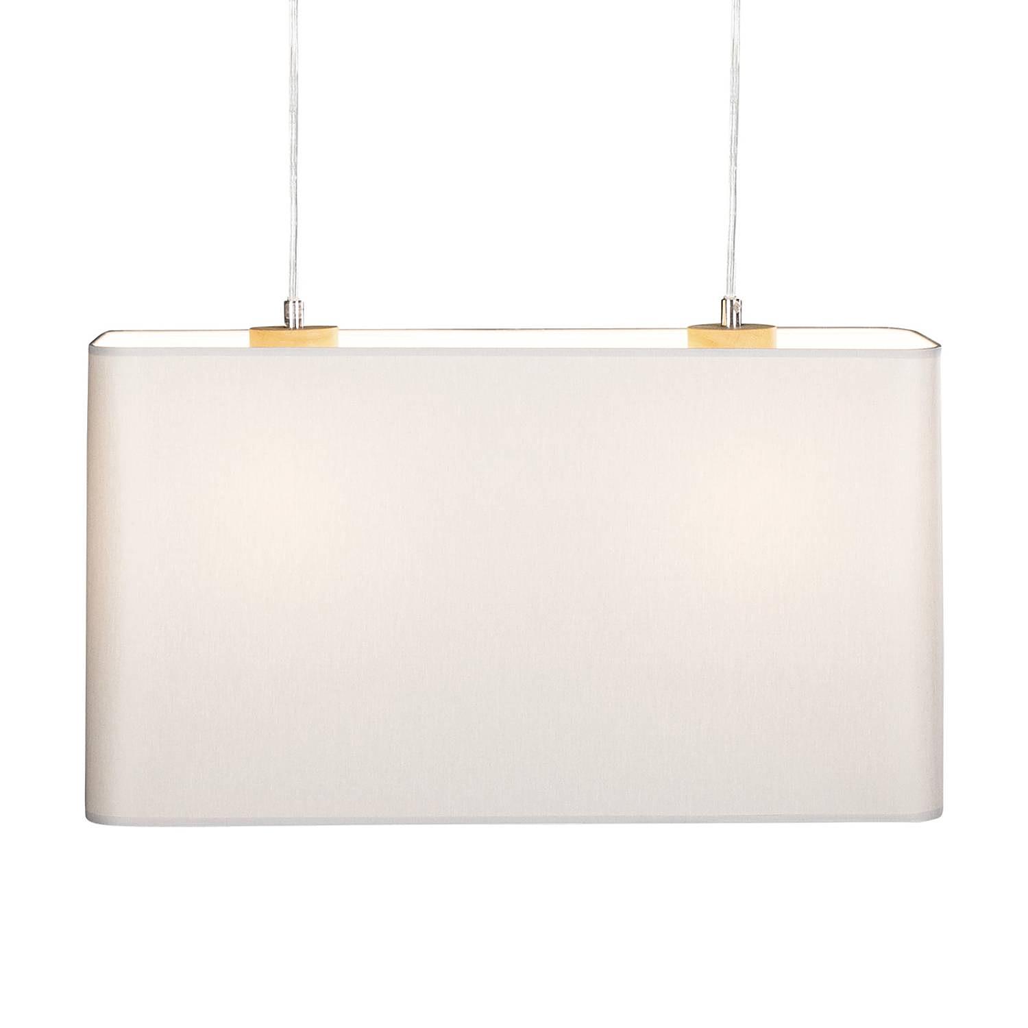 Pendant light Cadre 2-light Oak/Textile 0