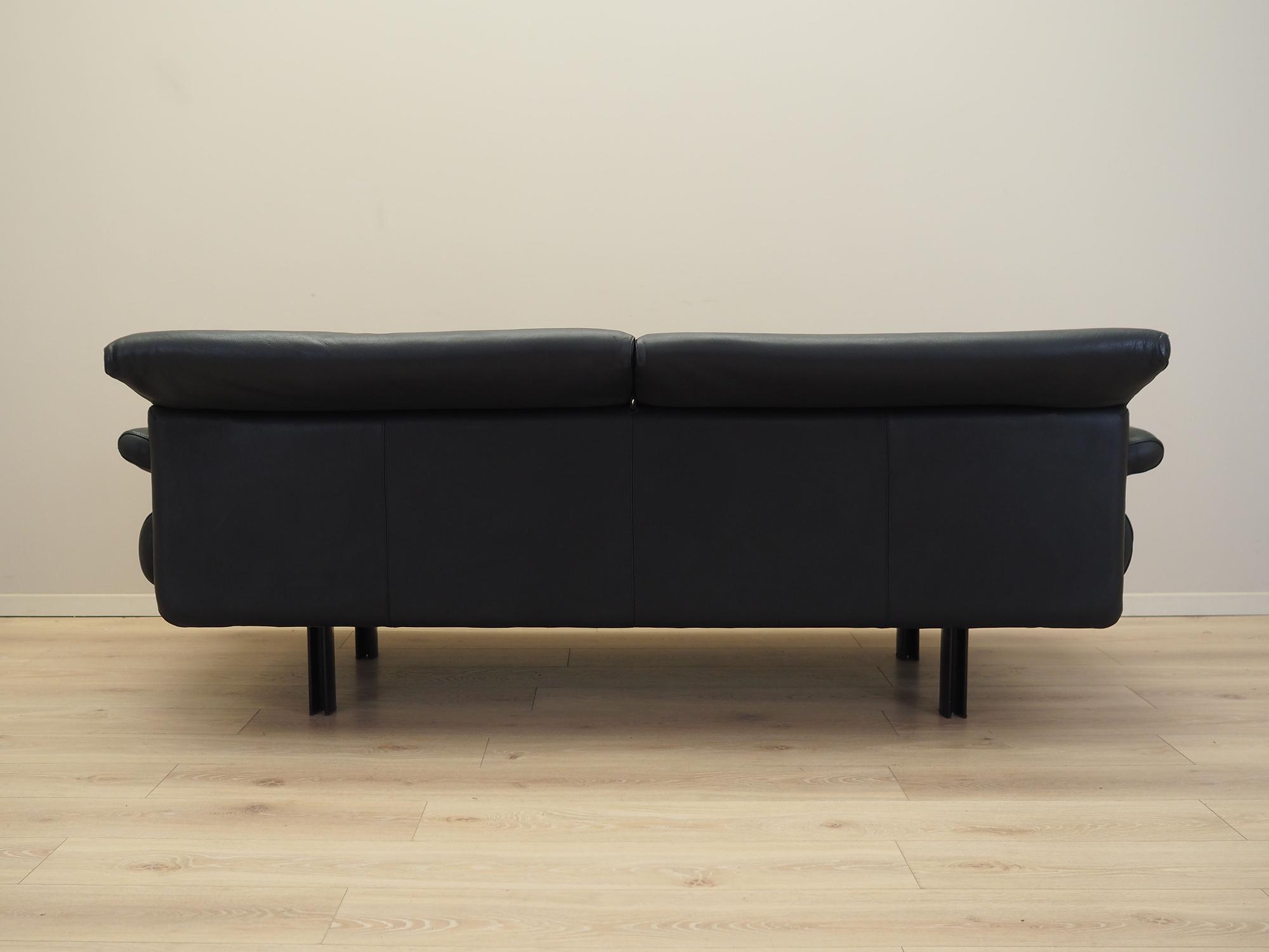 Alanda Sofa Leder 1980er Jahre 6