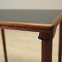 2x Side table Teak wood 1970s 5