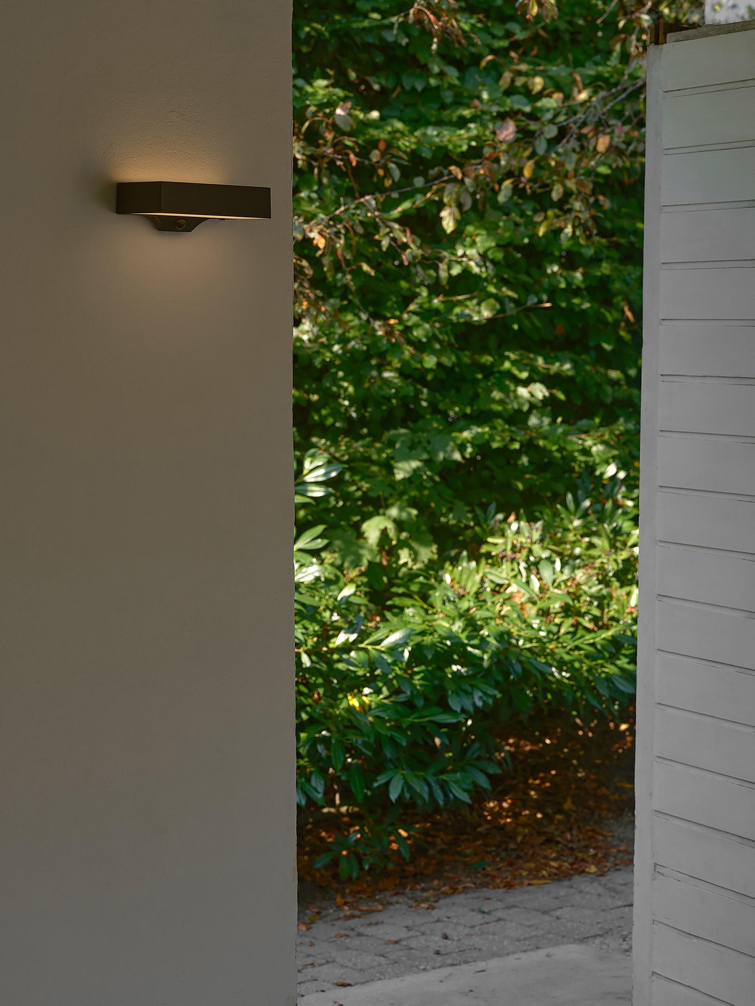 Solar wall light Monay Type B Black 2