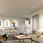 LED recessed light Coin 3-piece set Dimmable Metal Grey 2