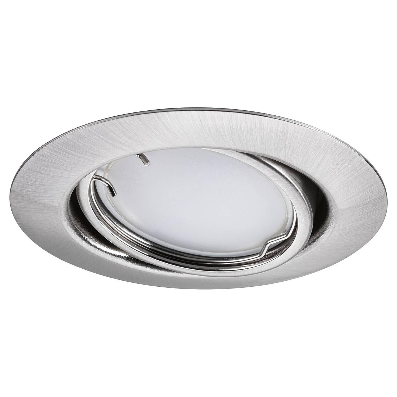 LED recessed light Coin 3-piece set Dimmable Metal Grey 4