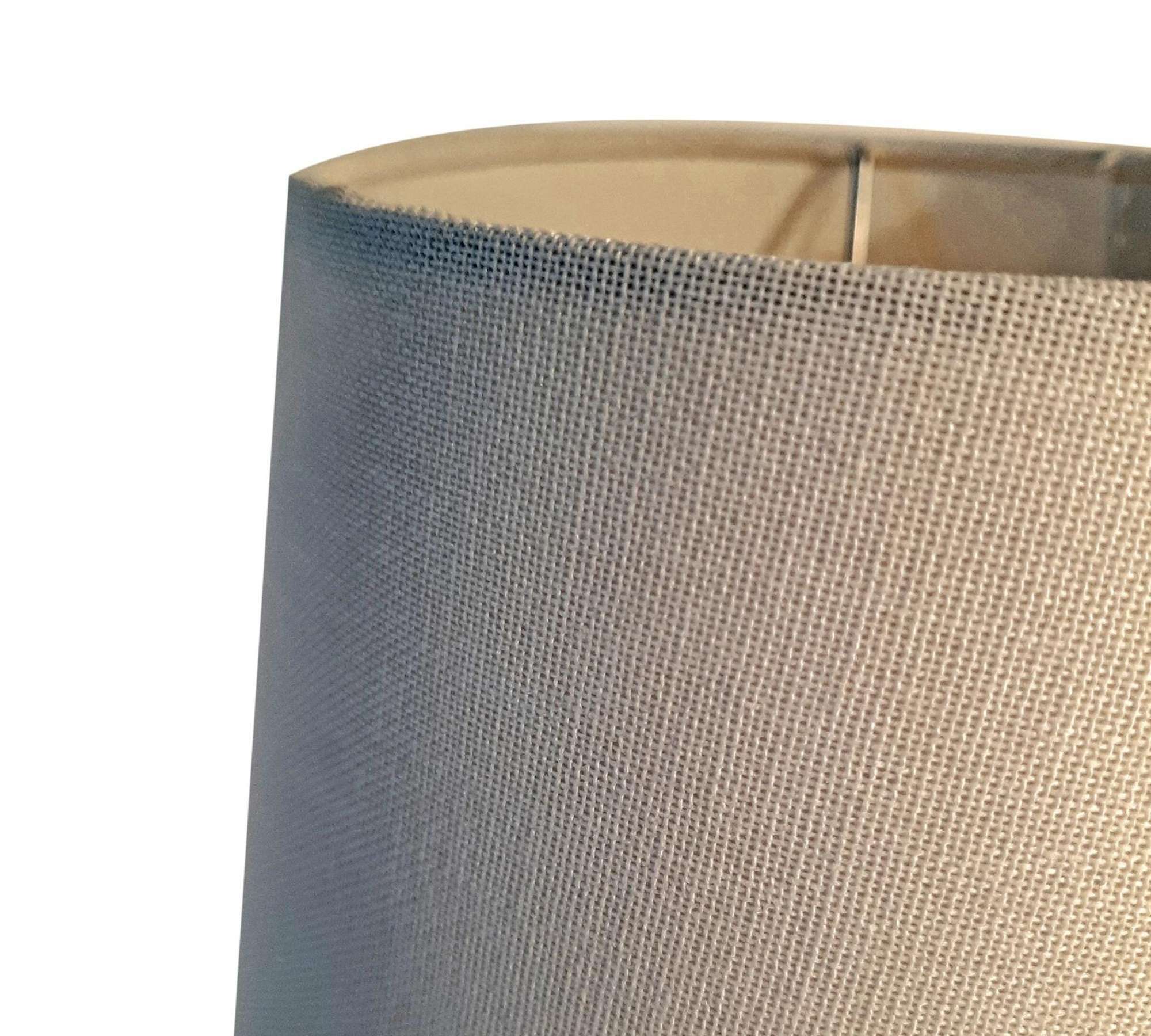 2x Tischleuchte 1-flammig Textil Metall 2