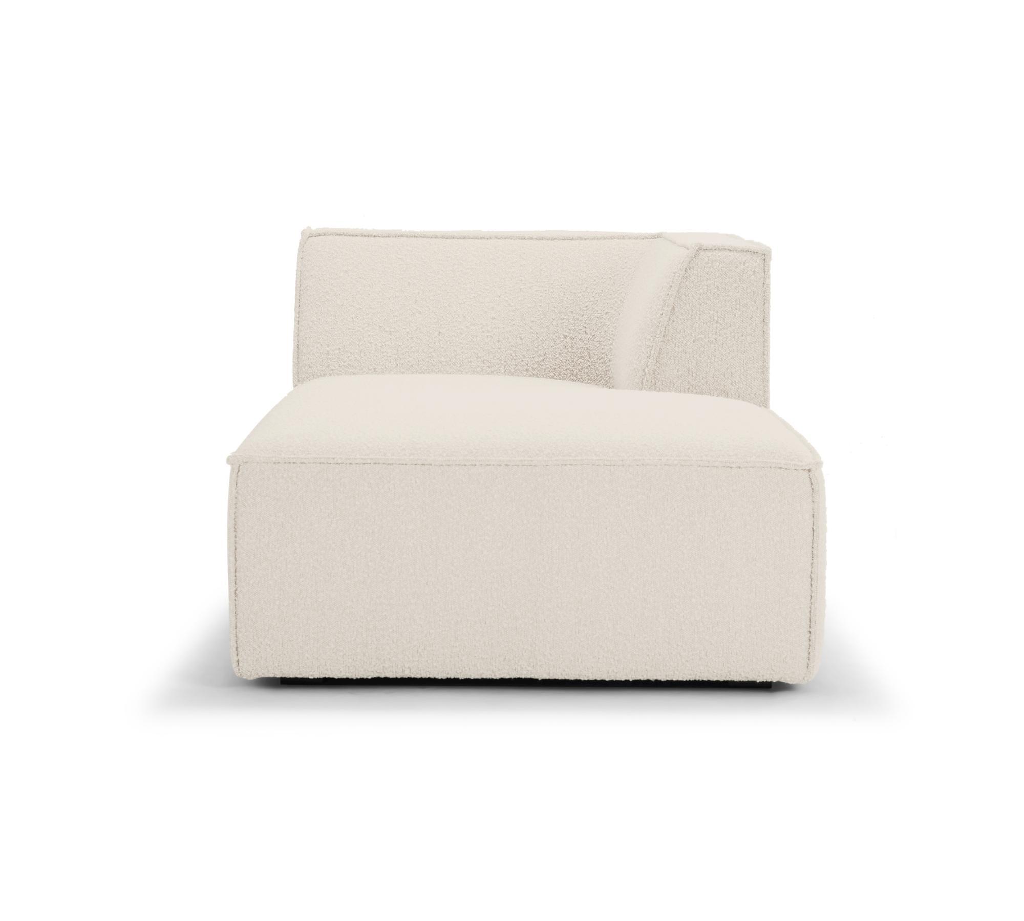Dane 1-Sitzer Récamiere rechts Maya Cream 1
