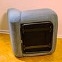 Open armchair textile 2