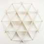 COMB Wall shelf Wood White 0