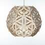 SOLAR Pendant Lamp Wood Natural 3