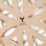 SOLAR Pendant Lamp Wood Natural 5
