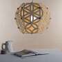 SOLAR Pendant Lamp Wood Natural 0