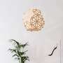SOLAR Pendant Lamp Wood Natural 1