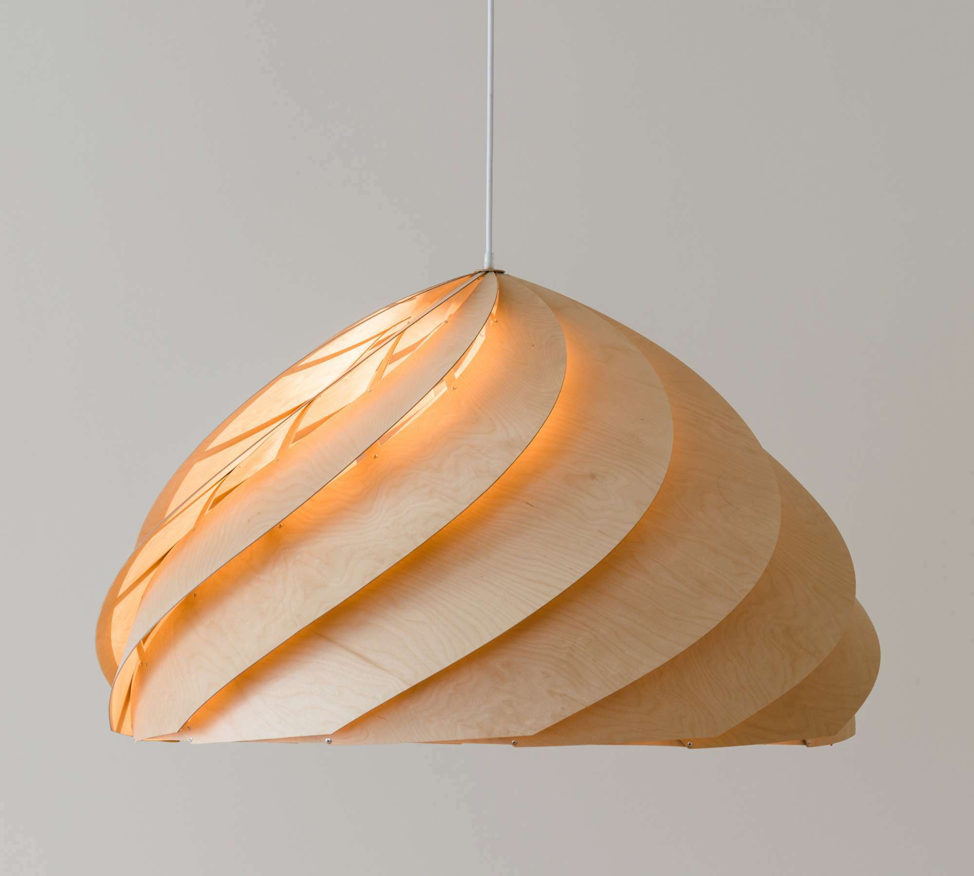 NAUTILUS Pendant Lamp Wood Natural 1