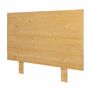 Bettkopfteil Massivholz Helle Holzoptik 3