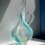 Vintage Vase Murano Glass Blue 1970s 4
