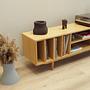 D-S19 Vinyl cabinet Oak veneer 3