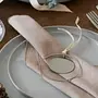 Lineo Tovagliolo in lino Misty Rose 64266 1