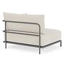 Vincent Outdoor 1-Seater Module Right Martinique 2