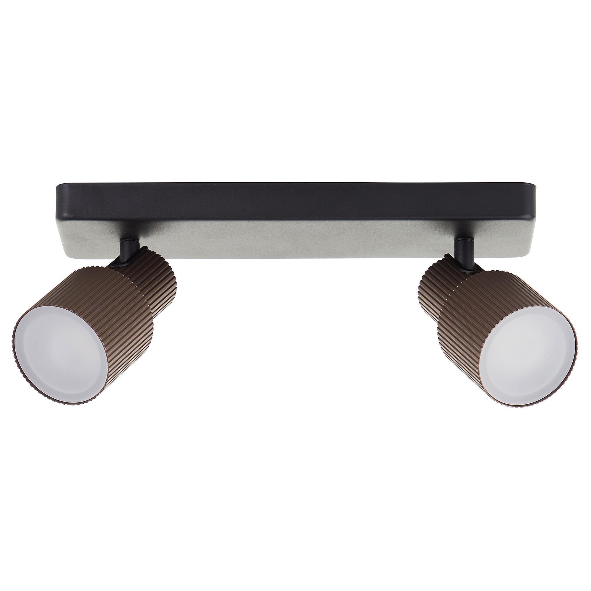 LED ceiling light Cadiz Aluminum Black 1