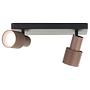 LED ceiling light Cadiz Aluminum Black 2