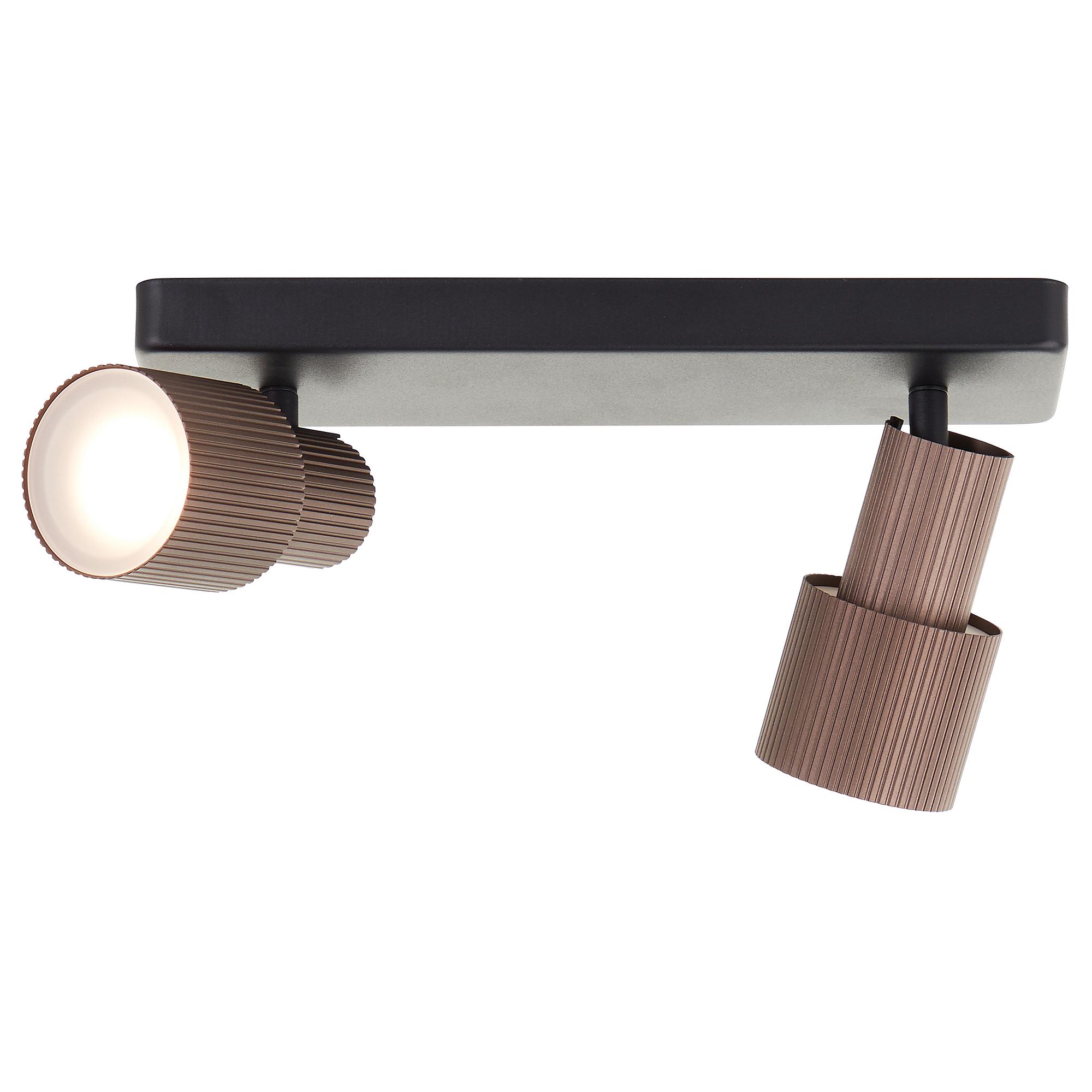 LED ceiling light Cadiz Aluminum Black 2