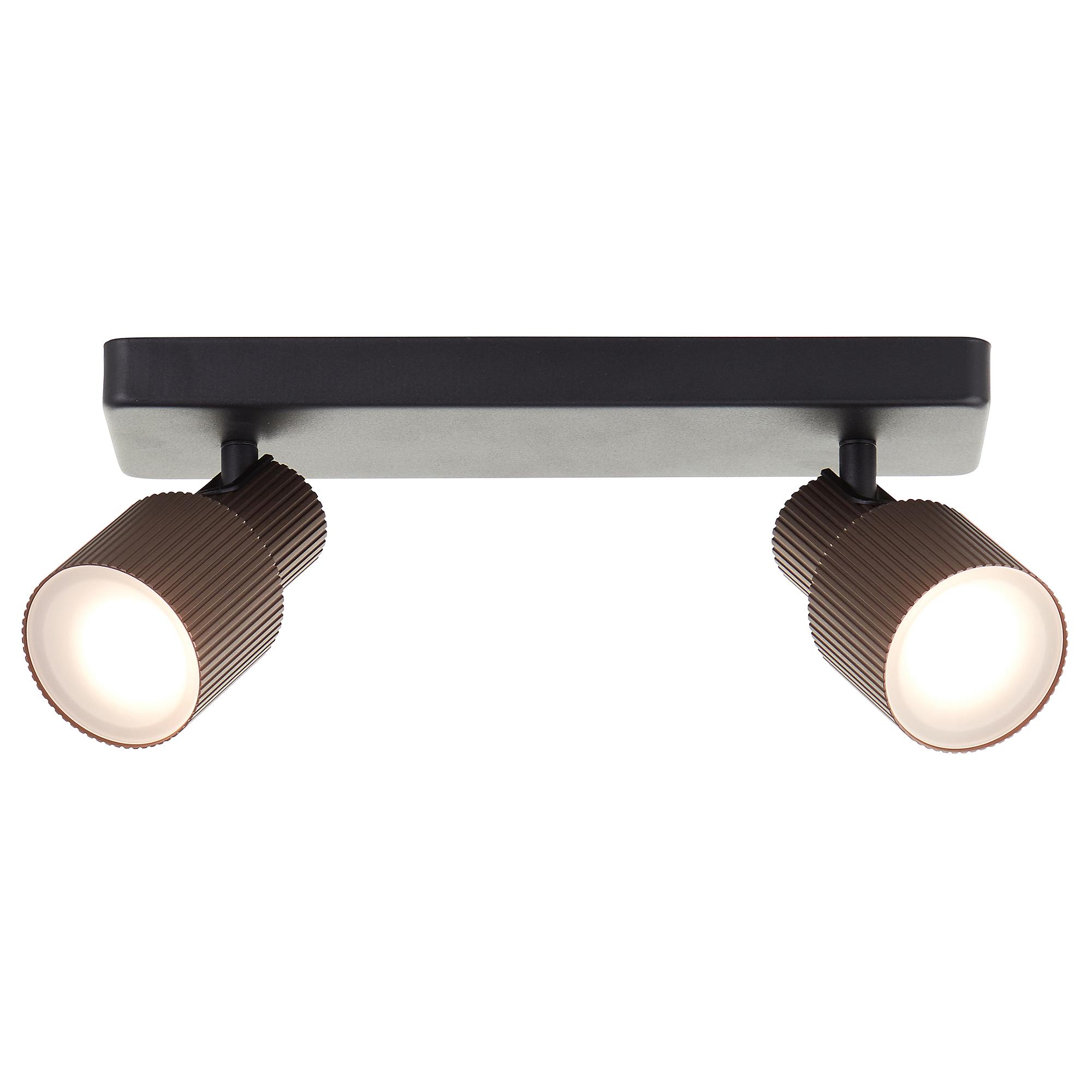 LED ceiling light Cadiz Aluminum Black 0