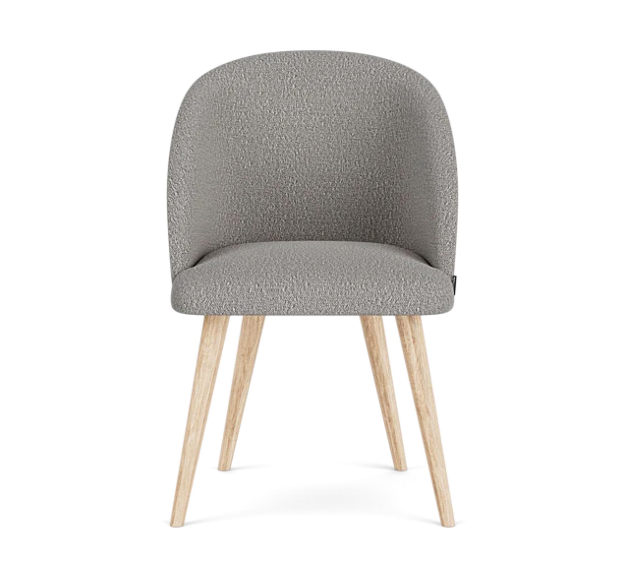 Holly Dining Chair Maya Warm Grey 0