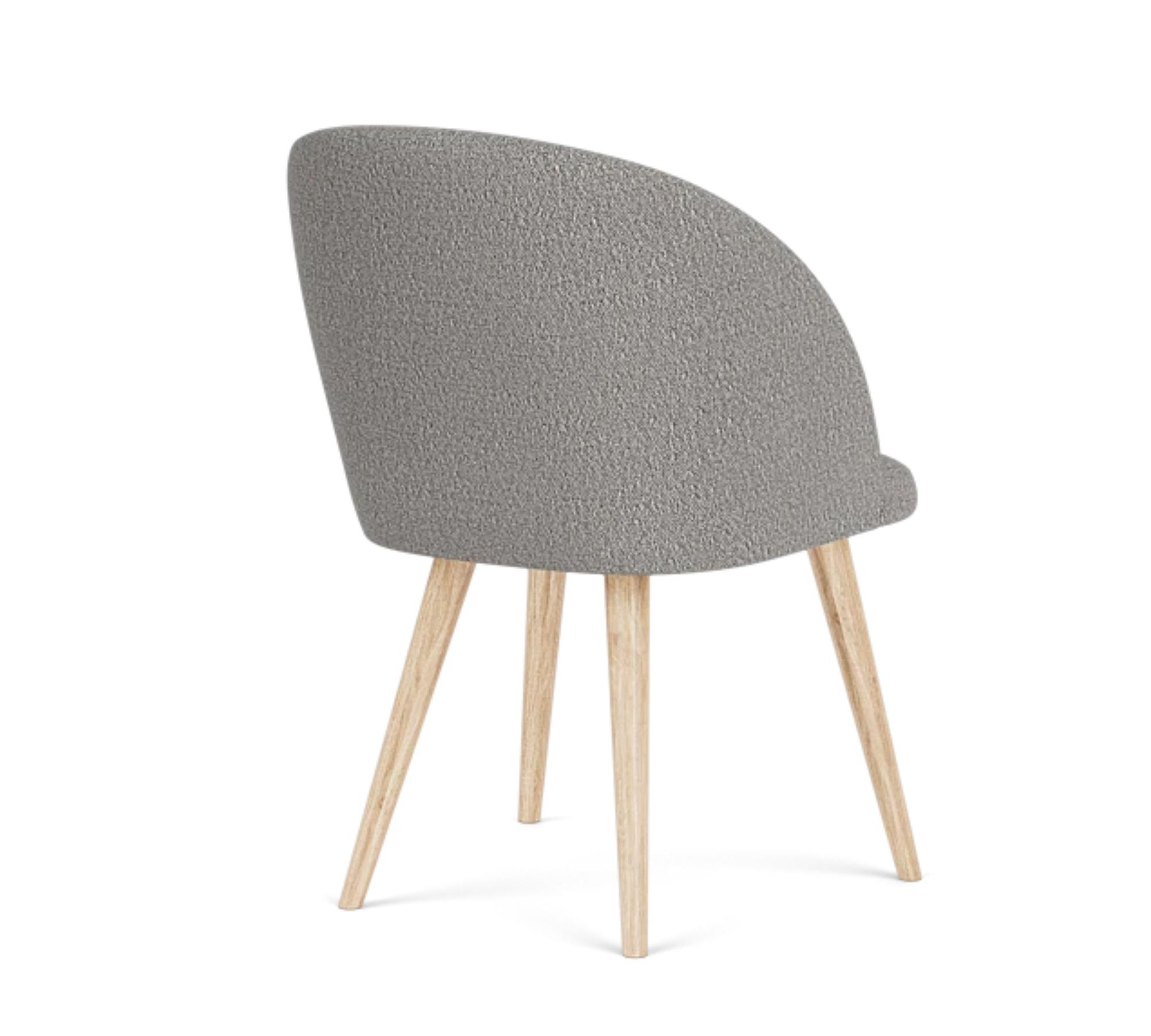 Holly Dining Chair Maya Warm Grey 2