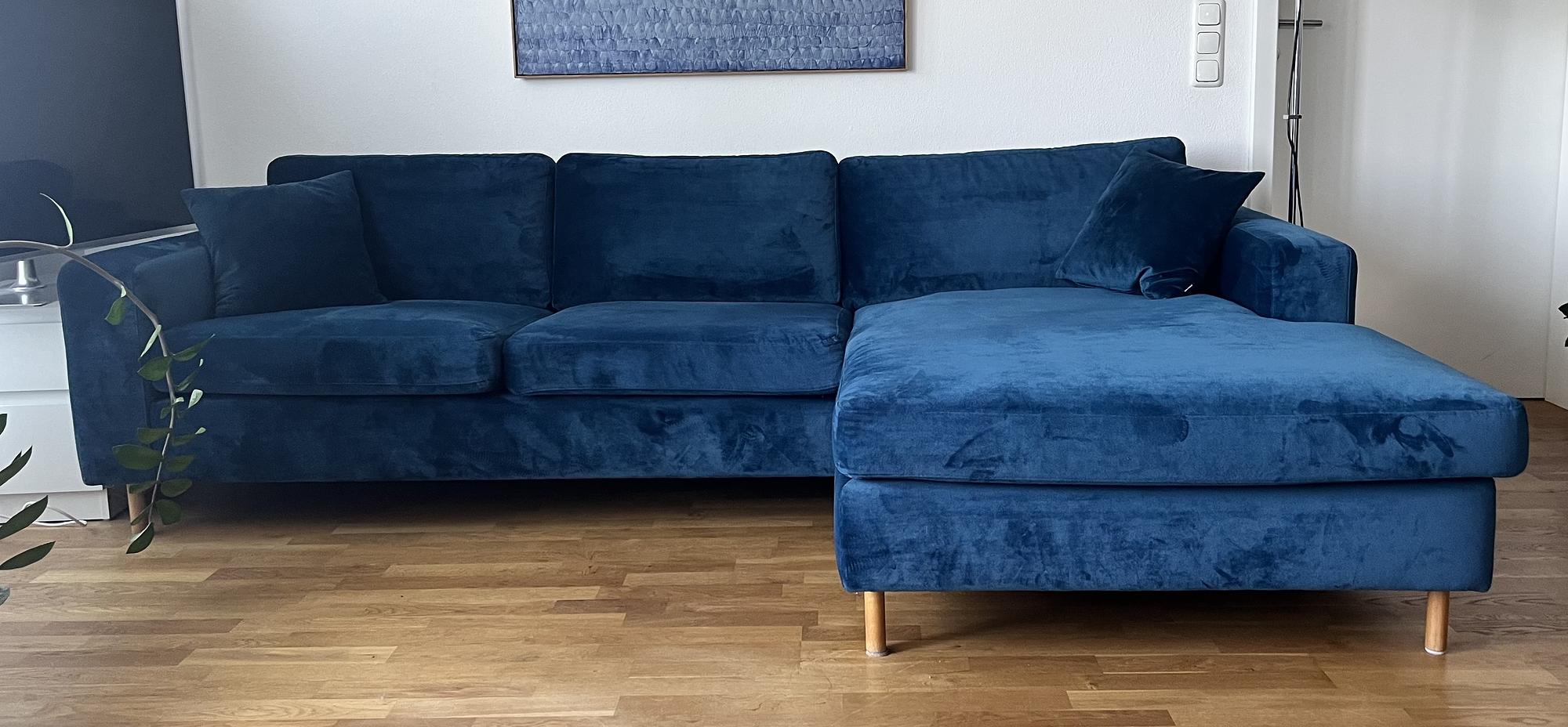 Scandinavia 3-Sitzer Ecksofa mit Chaiselongue 0