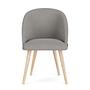 Holly Dining Chair Maya Warm Grey 0