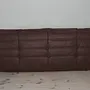 Togo Sofa 3-Sitzer, Ecksofa & Sessel Madras-Leder Braun 5
