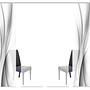 Schiebevorhang Ufa Polyester 60 x 245 cm Grau 4er Set 0