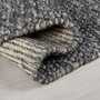 Wool blend rug Minerals Dark grey 80x150 1
