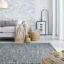 Wool blend rug Minerals Dark grey 80x150 4
