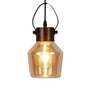 Pendant lamp Alex Glass / Steel 1-bulb 0
