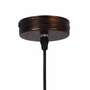 Pendant lamp Alex Glass / Steel 1-bulb 2