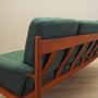 Wohnzimmer-Set Grün 1960er Jahre 8