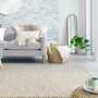 Wool blend rug Minerals Light grey 80 x 150 cm 4